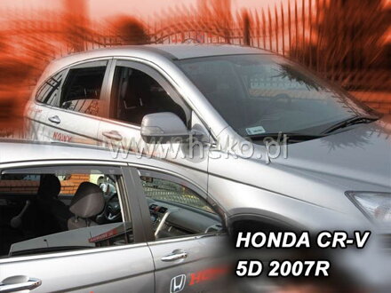 Deflektory HONDA CR-V   III 5d  02.2007r. a výš (+zadní)