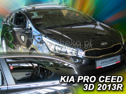 Deflektory KIA PRO-CEED II 3D 2013R->