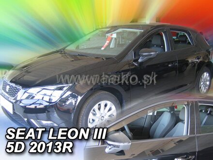 Deflektory SEAT LEON III 5D 2013R.->