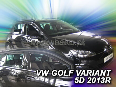 Deflektory VW GOLF VII VARIANT 5D 2013R-> (+zadní)