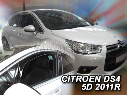 Deflektory CITROEN DS4 5d  2011r. a výš