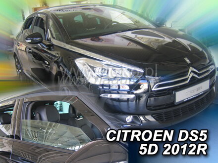 Deflektory CITROEN DS5 5d  2012r. a výš