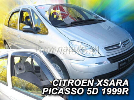 Deflektory CITROEN XSARA PICASSO 5d  1999r. a výš