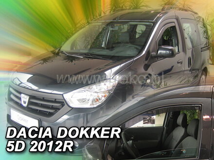 Deflektory DACIA LODGY 5D 2012R. a výš/ DOKKER 4D 2012R  a výš