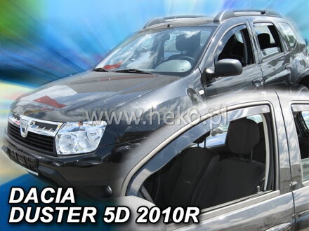 Deflektory DACIA DUSTER 5D 2010R. a výš