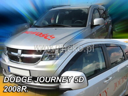 Deflektory DODGE JOURNEY 5D 2008R. a výš