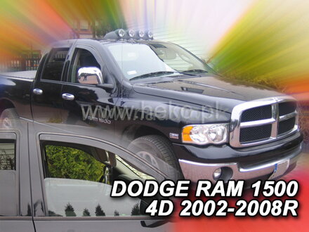 Deflektory DODGE RAM 1500 4D  2002-2008R.