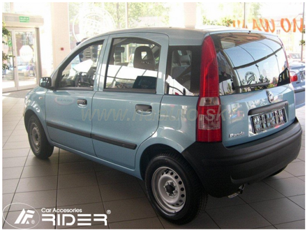 Ochranné lišty dveří Fiat Panda II 03-12R htb, MODEL F-4