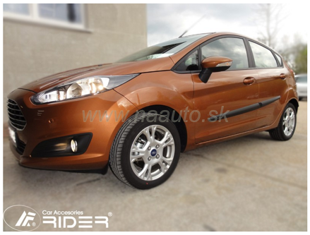 Ochranné lišty dveří Ford Fiesta VII 5D 08R a výš htb, MODEL F-22