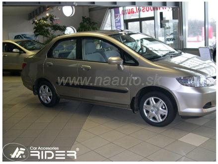 Ochranné lišty dveří Honda City 02-08R, MODEL F-12