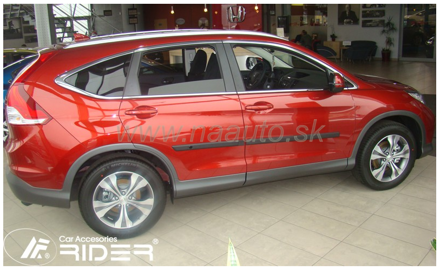 Ochranné lišty dveří Honda CR-V 12R a výš, MODEL F-4