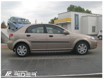 Ochranné lišty dveří Chevrolet Lacetti 04-10R, MODEL F-3