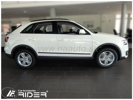 Ochranné lišty dveří Audi Q3 2011R a výš, MODEL F-35