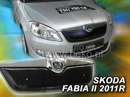 Zimní clona Škoda Fabia II 5d od 7/10R (horní)