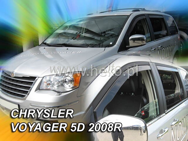 Deflektory CHRYSLER VOYAGER GRAND 5D 2008R. a výš