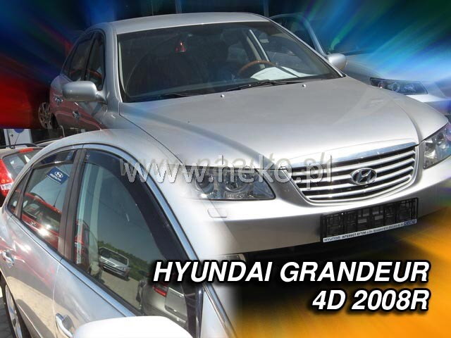 Deflektory HYUNDAI GRANDEUR TG 4d 2005-2011r. Deflektory HYUNDAI GRANDEUR TG 4d 2005-2011r.