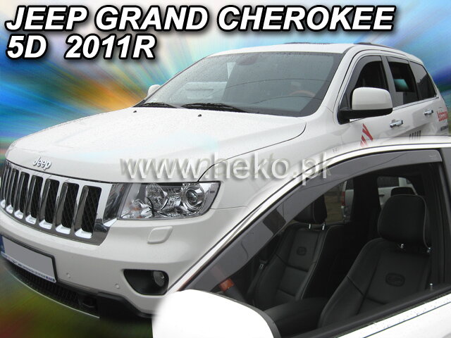 Deflektory JEEP GRAND CHEROKEE 5d 2011r. a výš