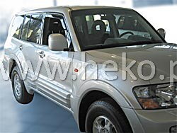 Deflektory MITSUBISHI PAJERO WAGON 5d 2000r. a výš Deflektory MITSUBISHI PAJERO WAGON 5d 2000r. a výš