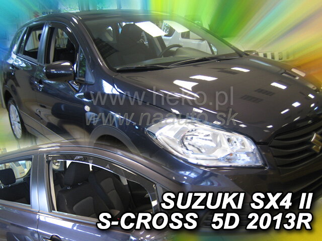 Deflektory SUZUKI SX4 II S-CROSS 5D 08/2013R->