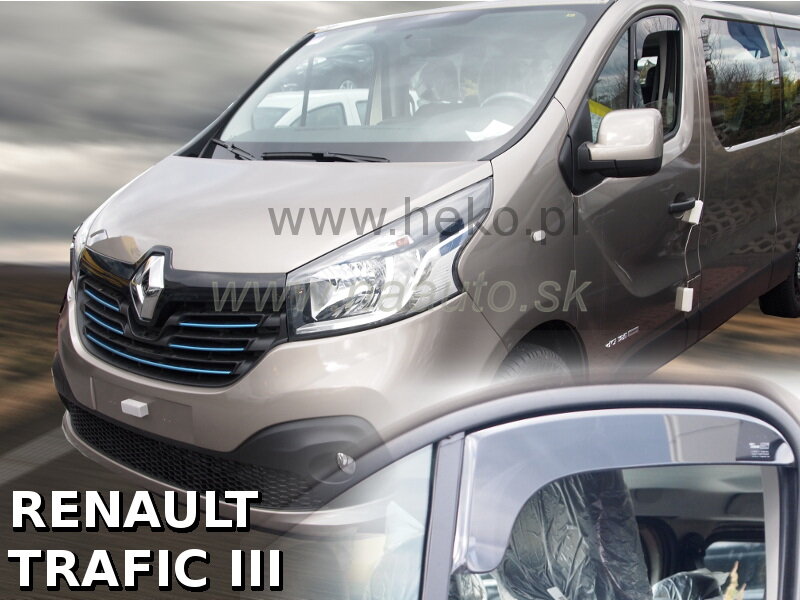 Deflektory RENAULT TRAFIC III 2014R-> (OPK)