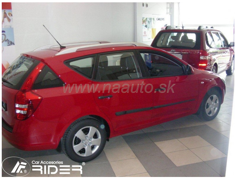 Ochranné lišty dveří Kia Ceed SW 06-11R, MODEL F-5 Ochranné lišty dveří Kia Ceed SW 06-11R, MODEL F-5