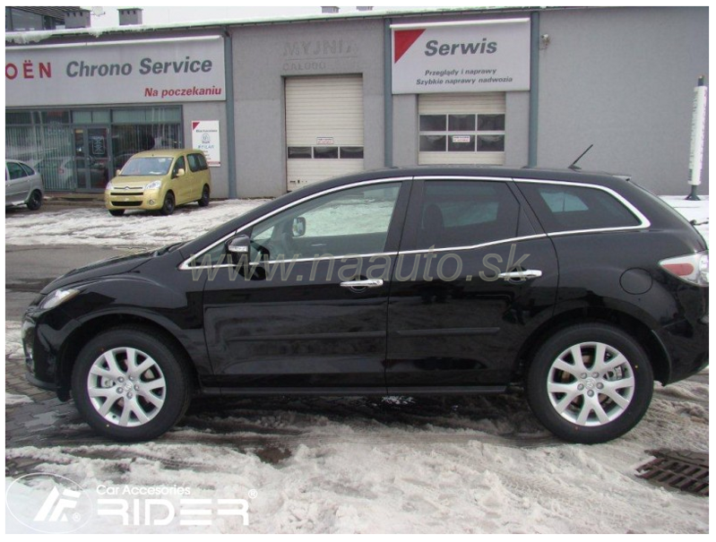 Ochranné lišty dveří Mazda CX-7 06-09R suv, MODEL F-17 Ochranné lišty dveří Mazda CX-7 06-09R suv, MODEL F-17