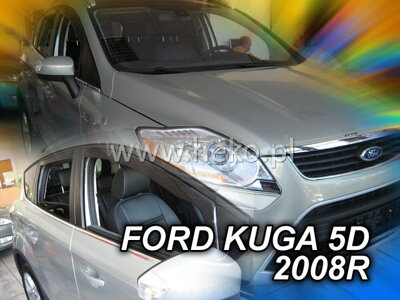 Deflektory FORD KUGA I  5D 2008R. a výš (+zadní)