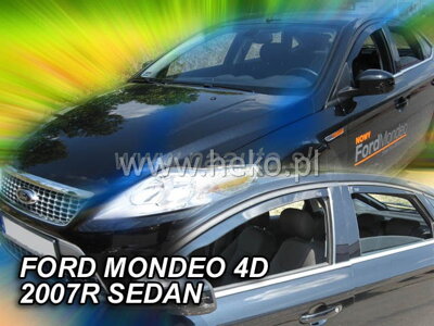 Deflektory FORD MONDEO 4/ 5d 08/2007r. a výš (+zadní) SEDAN,HTB