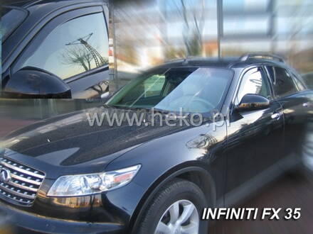 Deflektory INFINITI  FX 35/45  5D  2003-2008R ->