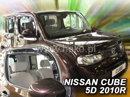 Deflektory NISSAN CUBE 5D 2010R. a výš