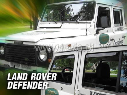 Deflektory LAND ROVER DEFENDER 4D (+zadní)
