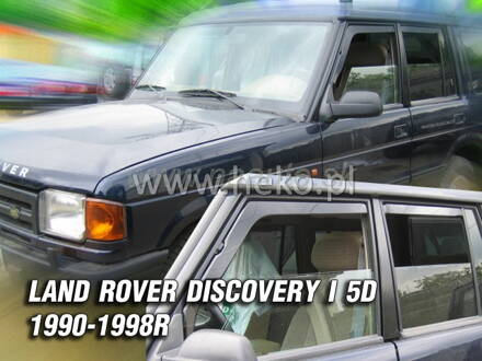Deflektory LAND ROVER DISCOVERY  I  5D  1990 – 1998R (+zadní)