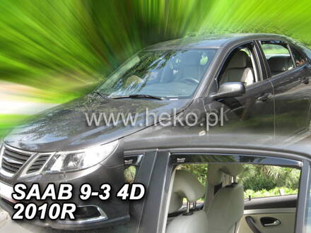 Deflektory SAAB 9-3  4d  09/2002r.→ (+zadní)