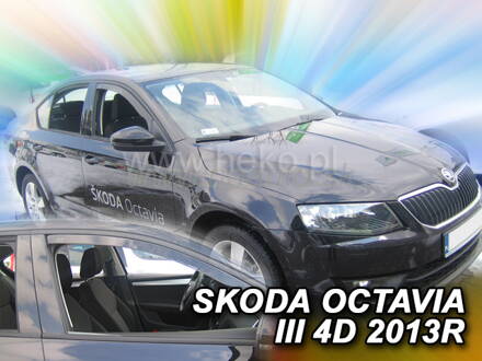 Deflektory ŠKODA OCTAVIA III 5d  2013r. a výš COMBI