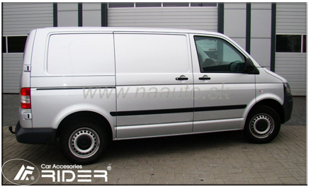 Ochranné lišty dveří VW T5 krátká 03-11R, MODEL F-38