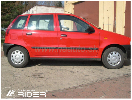 Ochranné lišty dveří Fiat Punto I 5D 93-99 R htb, MODEL F-1