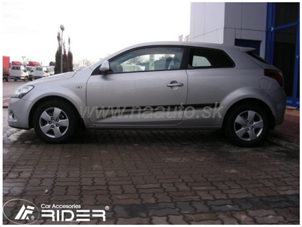 Ochranné lišty dveří Kia Pro Ceed 3D 07-12R htb, MODEL F-13