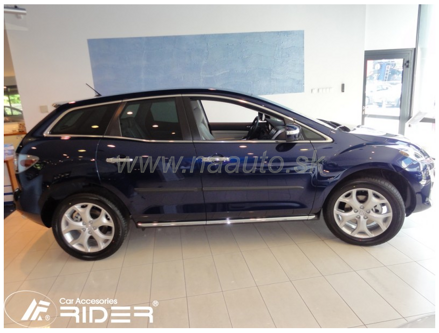 Ochranné lišty dveří Mazda CX-7 10-12R, MODEL F-17