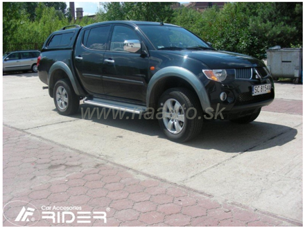 Ochranné lišty dveří Mitsubishi L200 06-11R, MODEL F-12