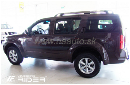 Ochranné lišty dveří dverí Nissan Patfinder 5D 11R, MODEL F-30