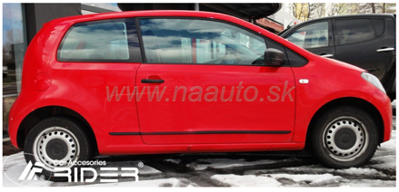 Ochranné lišty dveří Seat Mii 3D 12R a výš, MODEL F-44