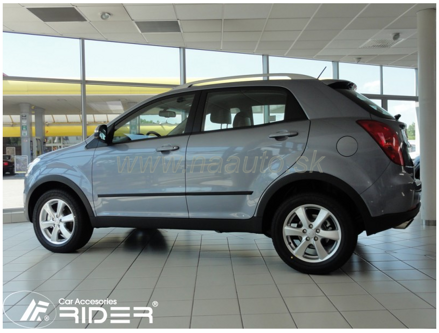 Ochranné lišty dveří Ssangyong Korando 11R, MODEL F-35