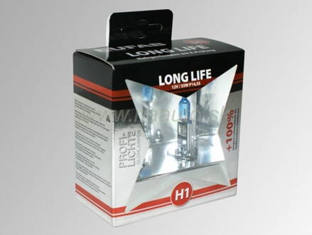 Autožárovky EUFAB H1 Long Life, 2ks v luxusní krabičce