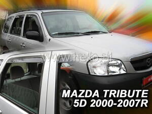 Deflektory MAZDA TRIBUTE 5D 2000-2007R. (+zadní)