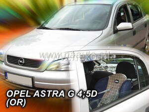 Deflektory OPEL ASTRA  II G / CLASSIC  4d / 5d  1998-2009r. (OR) (+zadní) SEDAN, HTB