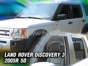 Deflektory LAND ROVER DISCOVERY III 5D 2005R.  a výš