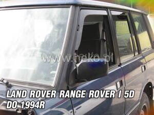 Deflektory LAND ROVER RANGE ROVER I 5D  ----> 1994r. (+zadní)