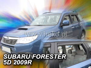 Deflektory SUBARU FORESTER SH 5D 2008-2013R. (+zadní)