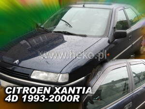Deflektory CITROEN XANTIA 5d  03/1993-2000r. (+zadní) HTB