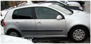 Ochranné lišty dveří VW Golf V 5D 03-08R, MODEL F-3